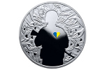 «Украина начинается с тебя» - монета с изображением множества сердец