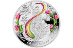 «Все краски жизни» - монета в честь Международного женского дня