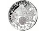 Серебряная монета в честь майя и ацтеков (10 долларов)