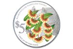 Очередная орхидея – на монете Сингапура
