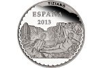 Монета «Тициан» продолжила серию «Сокровища испанских музеев»