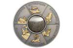 «Спейс шаттл» - первая в мире монета с космической пылью