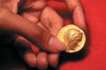 В Израиле нашли монету с изображением Клеопатры