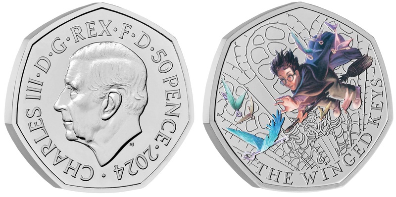 Британский МД посвятил новую монету культовому роману Джоан Роулинг «Гарри Поттер»