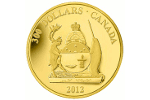 В Канаде появилась монета «Герб Нунавута» из 14-каратного золота