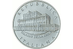 Пять евро - столетие дворца Монетного двора Италии