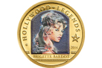 «Брижит Бардо» - золотая монета серии «Легенды Голливуда»