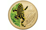 Новая монета Австралии - «Лягушка корробори» (1 доллар)
