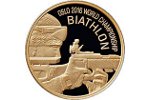 На трех белорусских монетах изображены биатлонистки