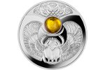 Монета «Янтарный скарабей» отчеканена в Польше