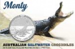 На монете Австралии – крокодил Монти!