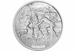 Килограммовая монета в честь лакросса