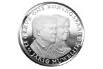 Медаль посвящена годовщине свадьбы голландских монархов 