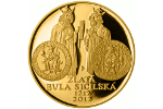 Золотую монету в 10 000 крон посвятили чешской монархии