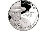 Серебряные 10 евро в честь Джека Батлера Йейтса