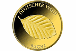 В Германии отчеканена золотая монета посвященная буку