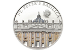 Собор Святого Петра показан на монете Палау
