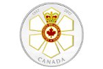 Канадский орден попал на монету