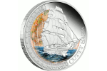 Монета «Катти Сарк» посвящена кораблю, изменившему мир