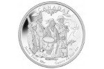 Канадская серебряная монета - в честь юбилея окончания Семилетней войны