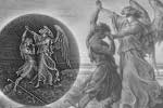«Иаков, сражающийся с ангелом»: гравюра и монета