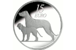 «Ирландский волкодав» - последняя монета серии «Животные»
