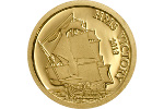В честь корабля «Виктори» изготовлена золотая монета