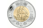 В Канаде биметаллическую монету посвятили победе фрегата «Шэннон»