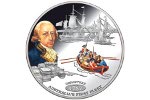 «Отправление» - вторая монета серии «Первый флот Австралии»