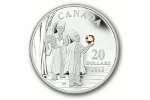 В Канаде представили монету «Дары волхвов» (20 долларов)