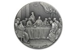 Монета «Тайная вечеря» представлена коллекционерам