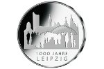 Монета «1000-летие Лейпцига» продается по номиналу!