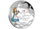 Монету «Приключения Алисы в Стране чудес» отчеканили в Австралии