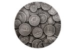 Сколько монет объединил реверс килограммовой серебряной монеты?