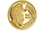«Людвиг Лейхардт» - золотая монета Палау