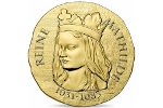 Монеты «Матильда Фландрская» продолжили серию «Женщины Франции»
