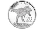 Монета «Альбертозавр» - последняя в серии «Канадские динозавры»