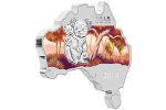 Монета «Коала» повторила очертания Австралии