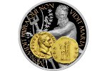 «Ауреус Нептун» - новая реплика римской монеты