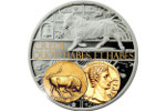«Ауреус Таурус»: новая реплика античной монеты – на современной монете