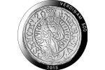 Фердинг Ливонского ордена попал на латвийскую монету