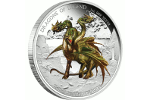 В Австралии на монете изобразили трехголового дракона