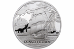 Памятные монеты в честь парусного корабля «Конститьюшн» (Constitution)
