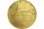 Деревянную церковь в Криве изобразили на золотой медали