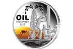 На монете Ниуэ изображена добыча нефти
