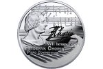 В Польше представили монету «Фредерик Шопен»