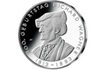 В Баварии изготовили монеты, посвященные Вагнеру