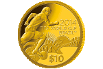 50 евро – скидка на золотую монету «Чемпионат мира по футболу 2014 года»
