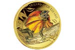 Тираж монеты «Плащеносная ящерица» строго ограничен!