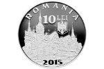 Монеты «Замок Пелеш» отчеканили в Румынии